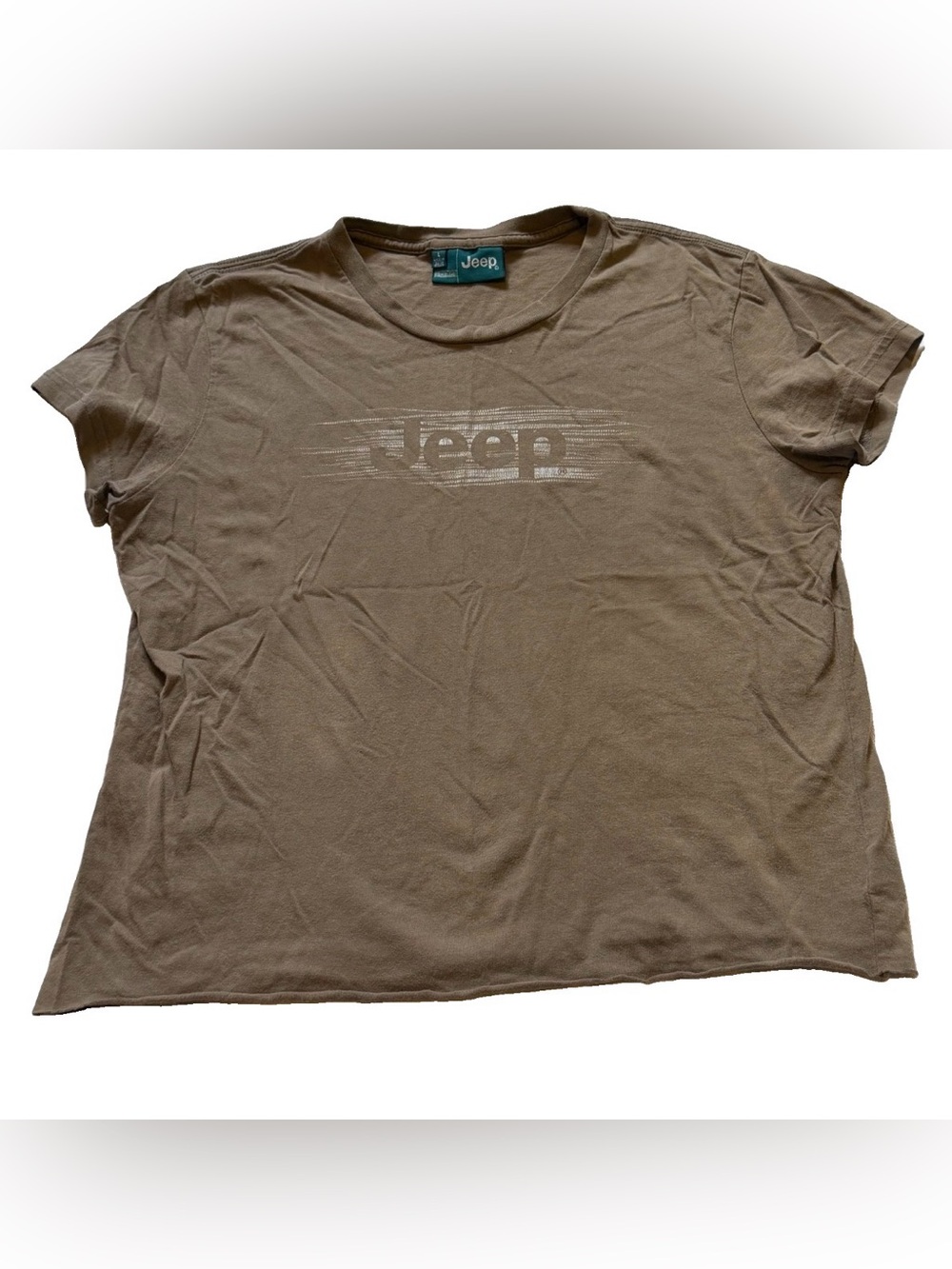 Jeep Brown Short Sleeve Logo Tee
